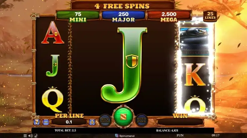 Savannah’s Queen slot screenshot 4