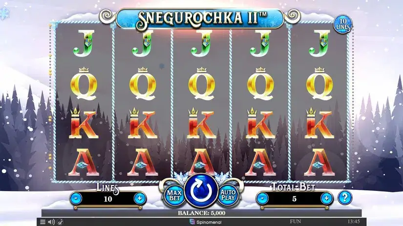Snegurochka 2 slot screenshot 2