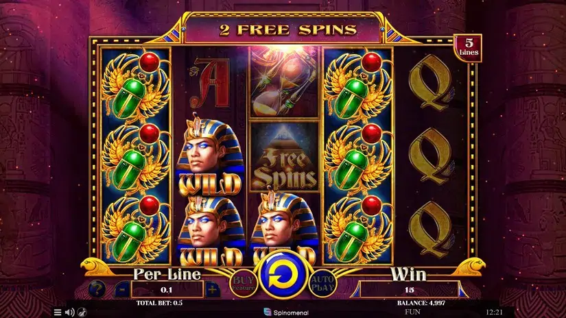 Times of Egypt – Pharaoh’s Reign slot screenshot 4