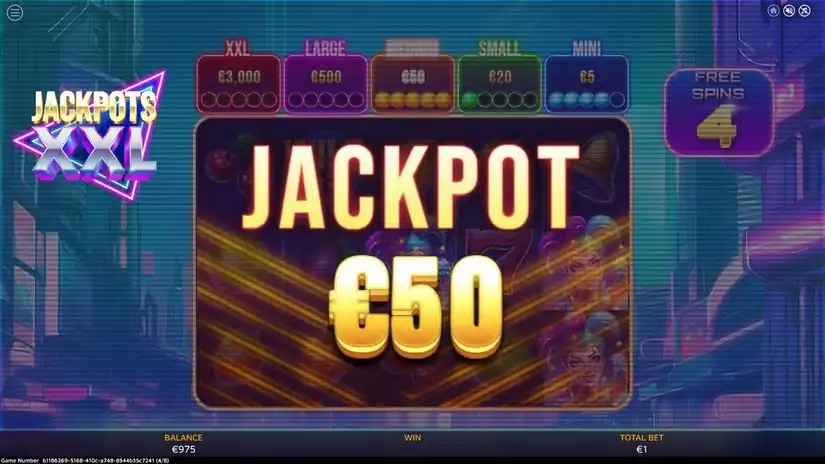 Jackpots XXL slot screenshot 5