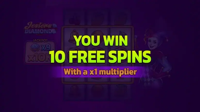 Jesters’ Diamonds slot screenshot 3