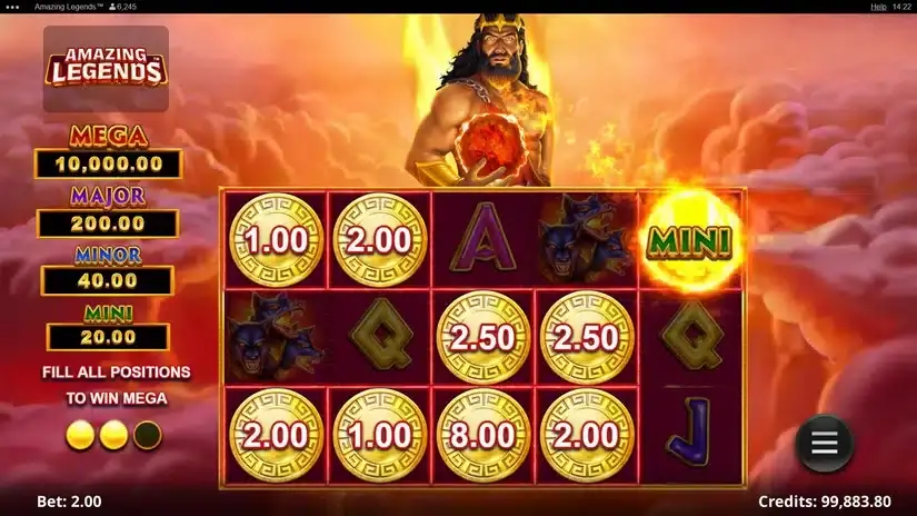 Amazing Legends slot screenshot 6