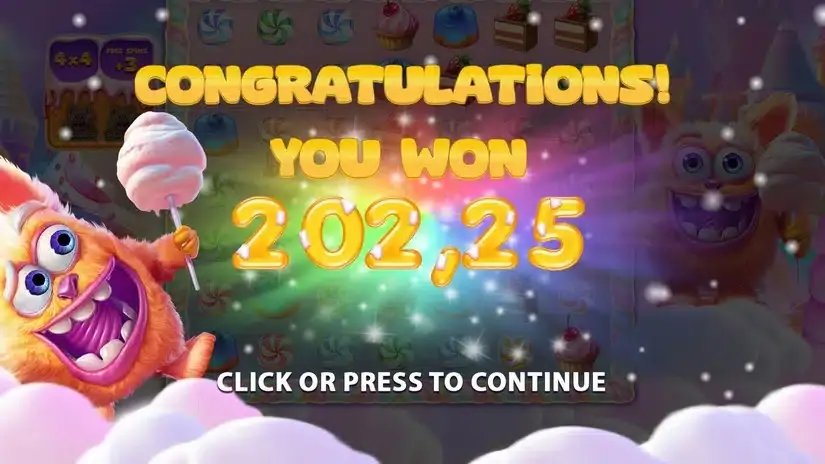 Big Sugar Bonanza Xmas slot screenshot 6