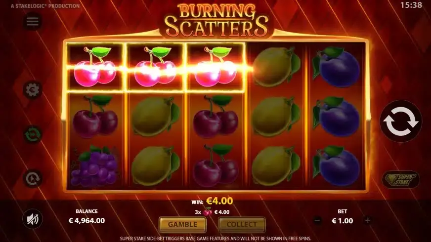 Burning Scatters slot screenshot