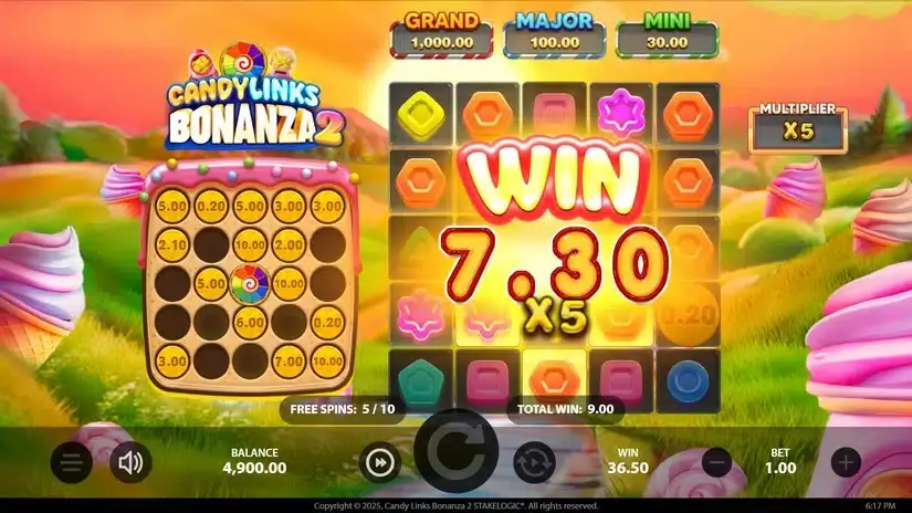 Candy Links Bonanza 2 slot screenshot 5