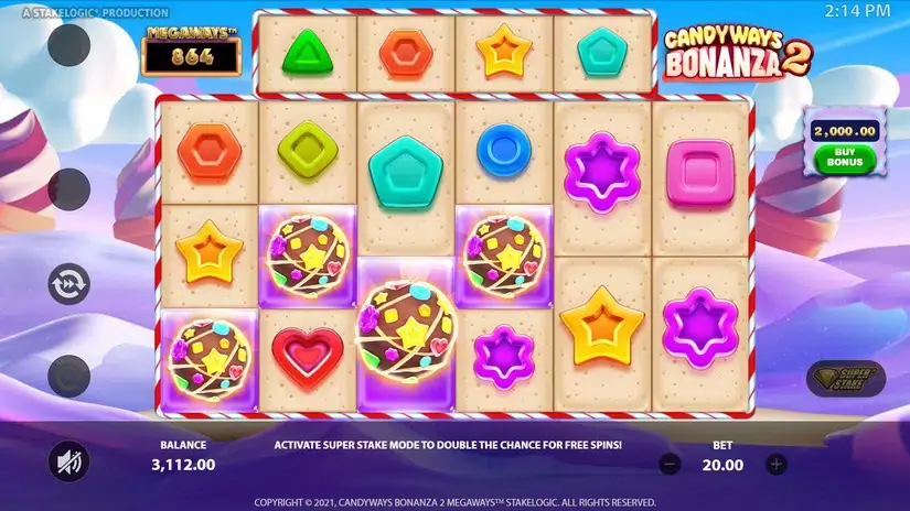 Candyways Bonanza 2 Megaways slot screenshot 3