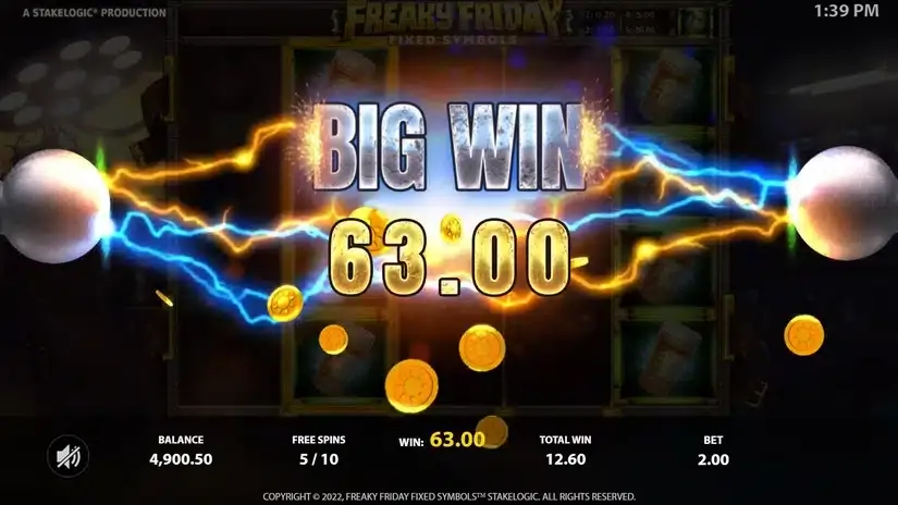 Freaky Friday Fixed Symbols slot screenshot 6