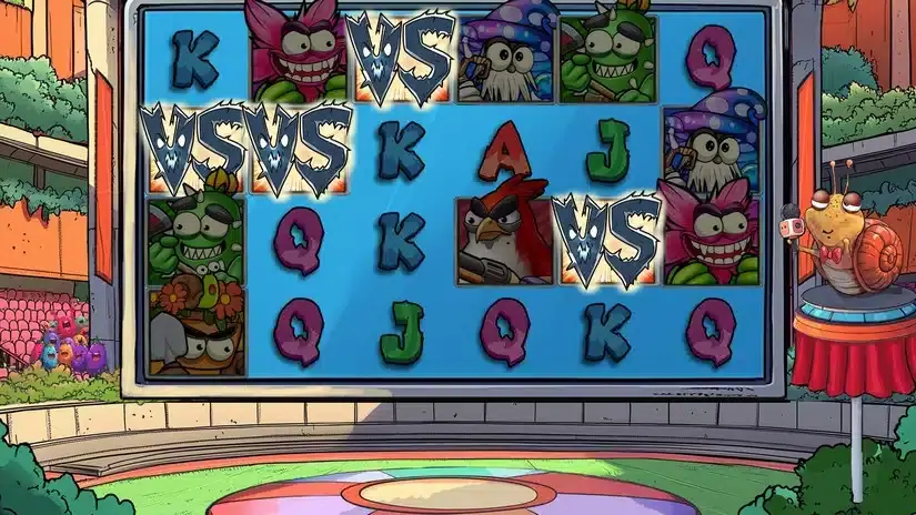 Garden Gladiators slot screenshot 2