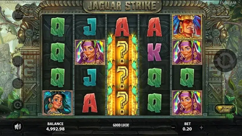 Jaguar Strike slot screenshot 5