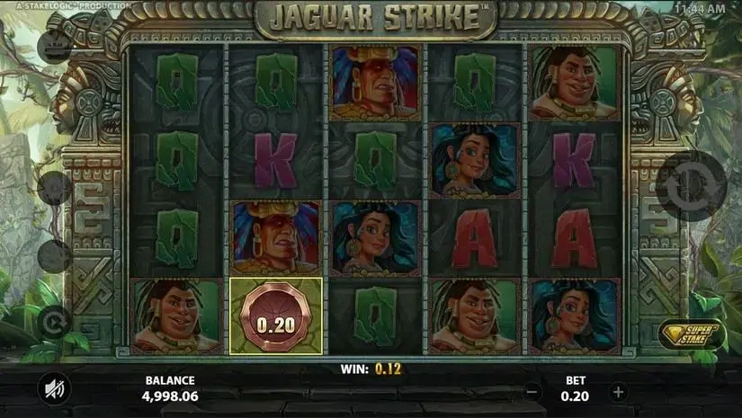 Jaguar Strike slot screenshot 4