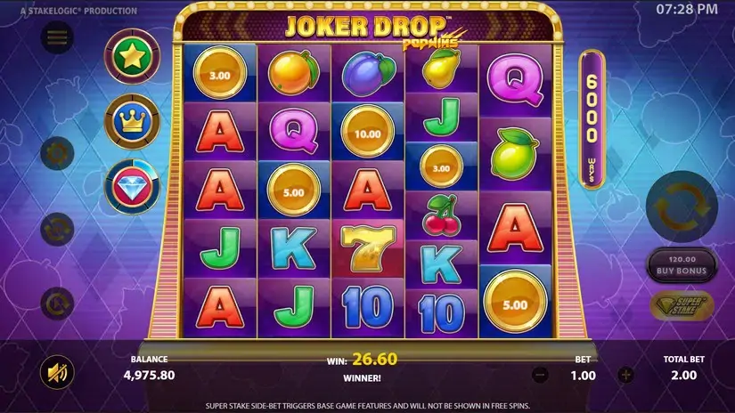 Joker Drop slot screenshot 1
