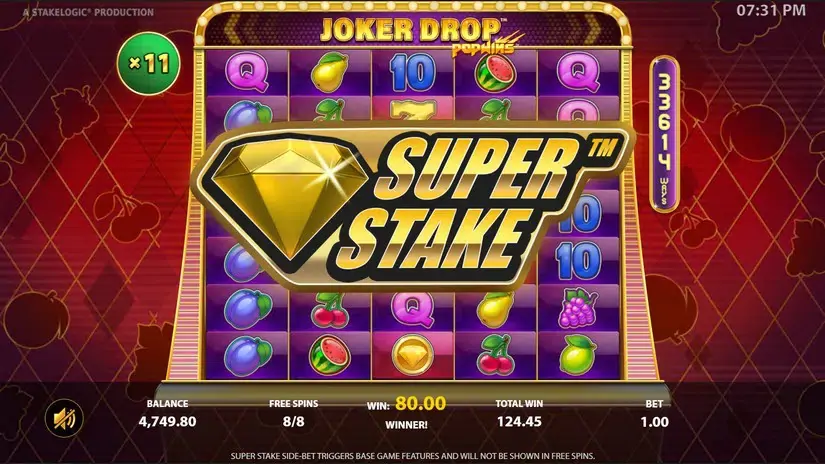 Joker Drop slot screenshot 5