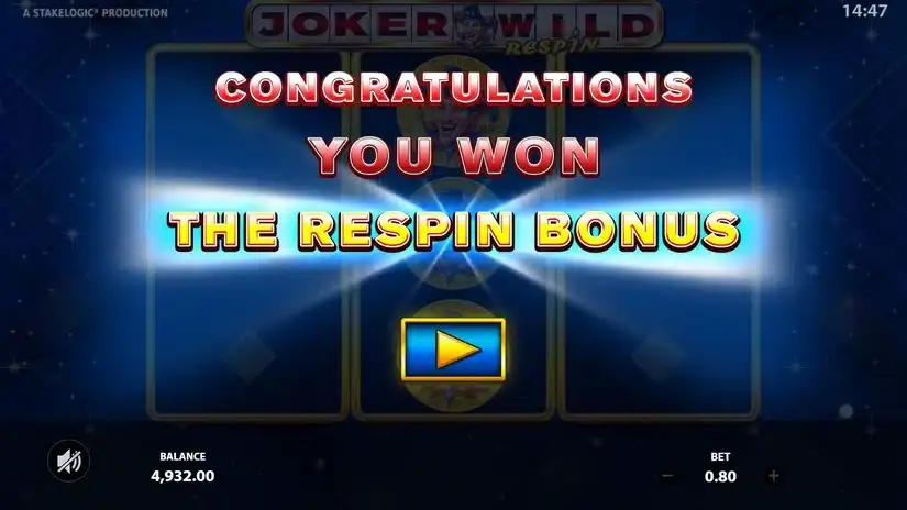 Joker Wild Respin slot screenshot 4