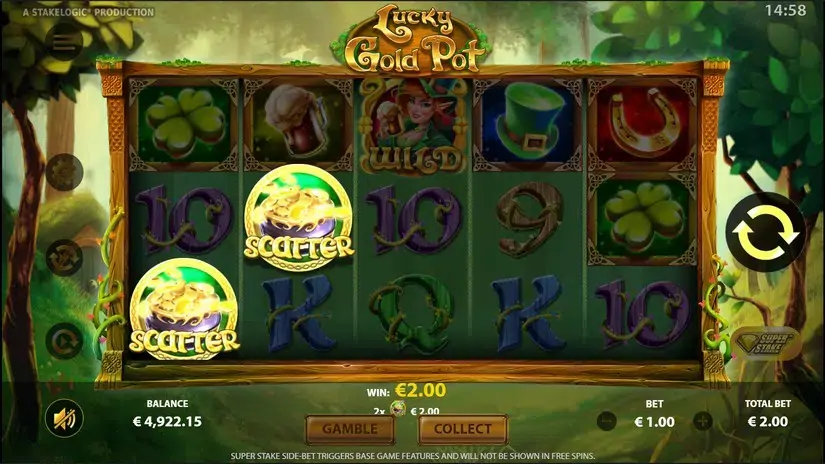 Lucky Gold Pot slot screenshot 4