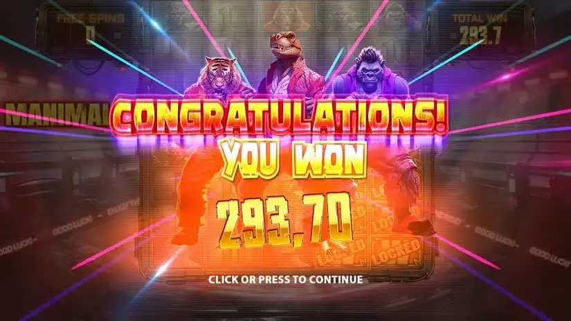 Manimals slot screenshot 6