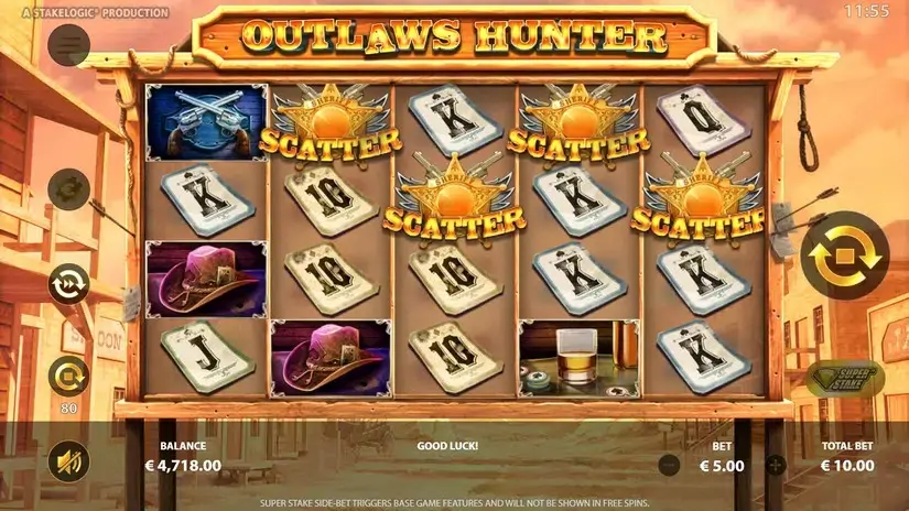 Outlaws Hunter slot screenshot 3