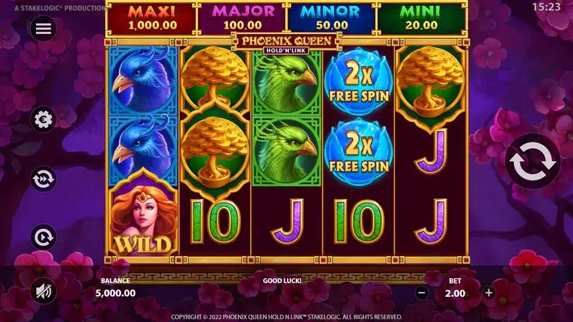 Phoenix Queen slot screenshot 1