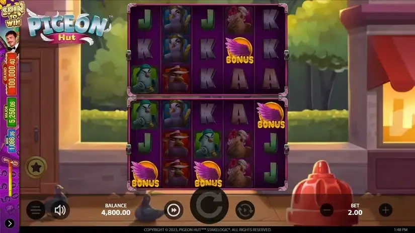 Pigeon Hut slot screenshot 2