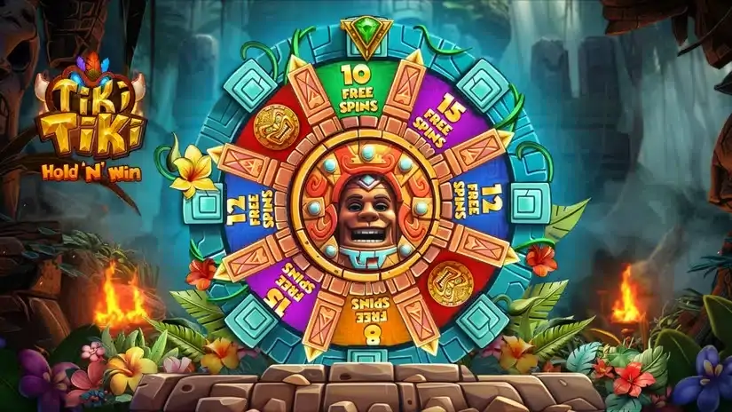 Tiki Tiki Hold ‘n’ Win slot screenshot 3