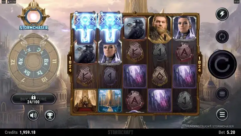 Thunderstruck Stormchaser slot screenshot 3