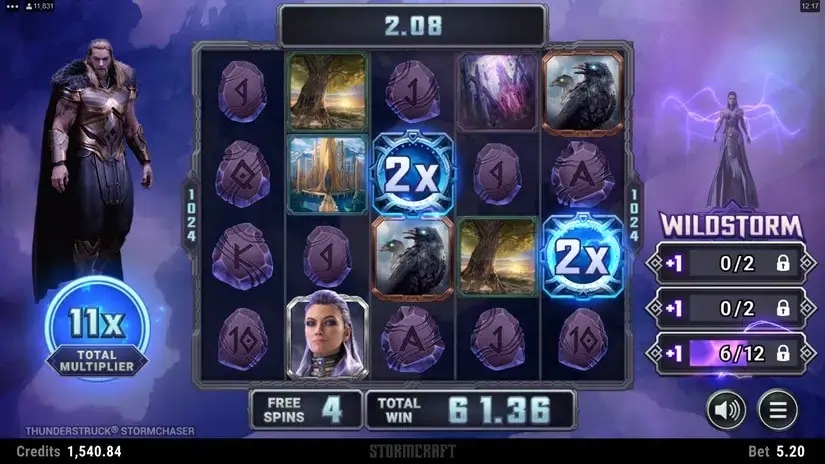 Thunderstruck Stormchaser slot screenshot 9