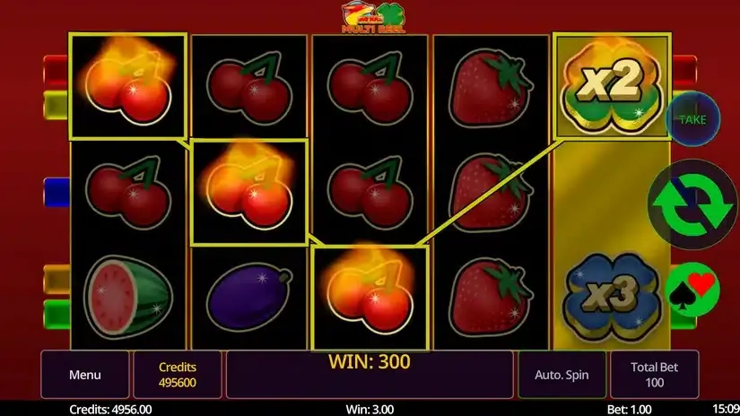Big Max Multi Reel slot screenshot 4