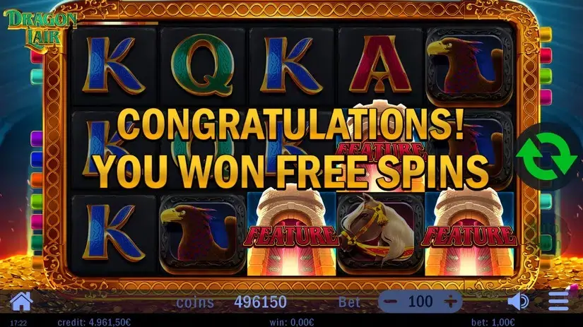 Dragon Lair slot screenshot 5