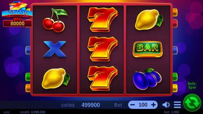 Maximator slot screenshot 1