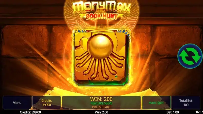 MonyMax Book Hunt slot screenshot 4