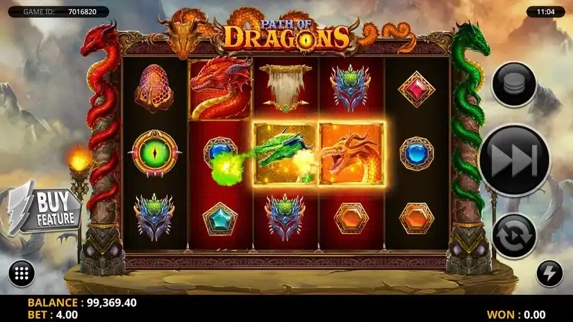 Path of Dragons slot screenshot 3