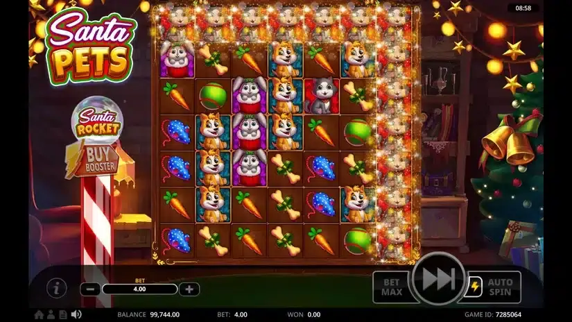 Santa Pets slot screenshot 6