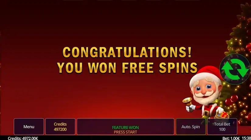 Santa’s Pots and Pearls slot screenshot 4