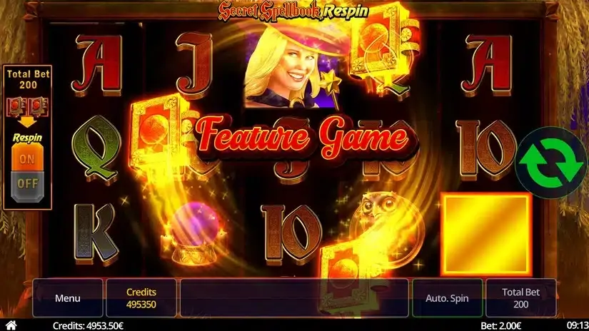 Secret Spellbook slot screenshot 4