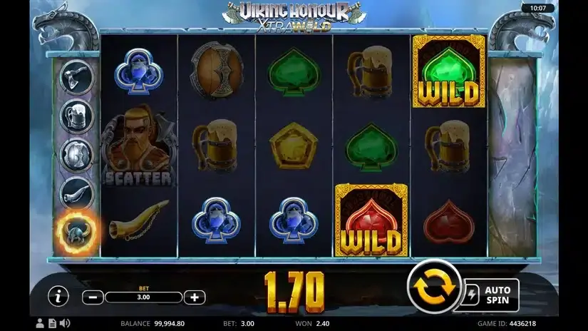Viking Honour XtraWild slot screenshot 3