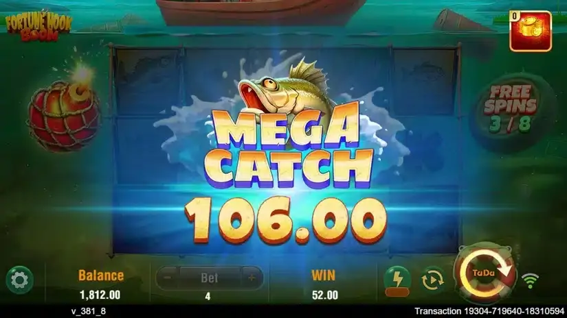 Fortune Hook Boom slot screenshot 
