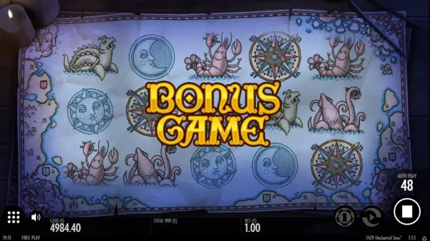 1429 Uncharted Seas slot screenshot 3