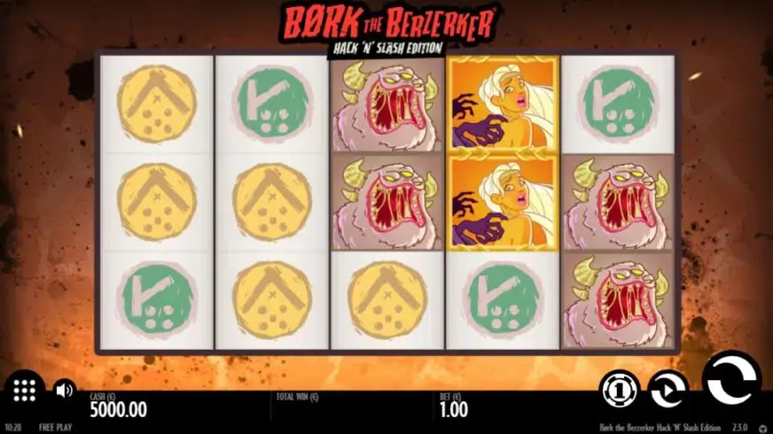 Børk the Berzerker Hack ‘N’ Slash Edition slot screenshot 3