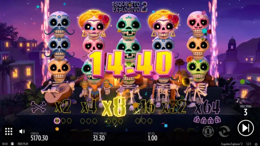 Esqueleto Explosivo 2 slot screenshot 7