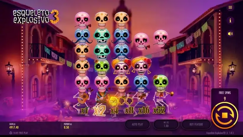 Esqueleto Explosivo 3 slot screenshot 4