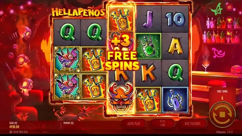 Hellapeños slot screenshot 4