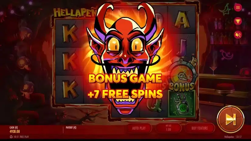 Hellapeños slot screenshot 3