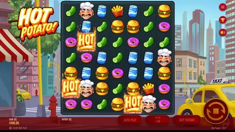 Hot Potato! slot screenshot 2