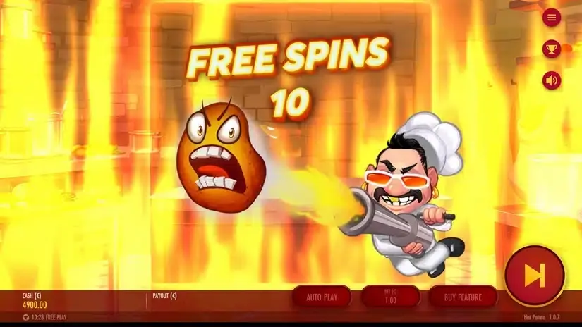 Hot Potato! slot screenshot 3