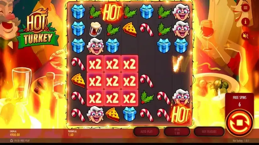 Hot Turkey slot screenshot 3