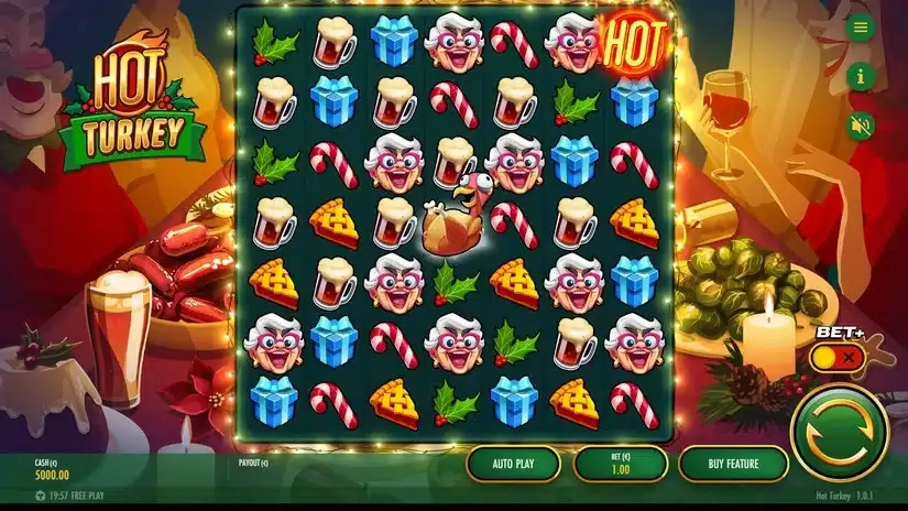 Hot Turkey slot screenshot 1