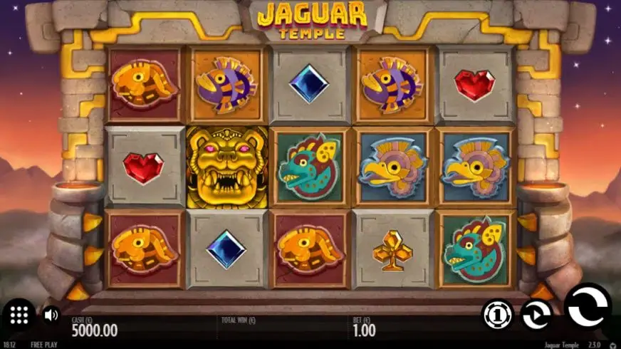 Jaguar Temple slot screenshot 1
