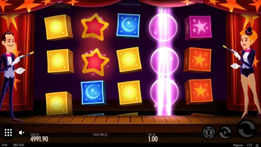 Magicious slot screenshot 2