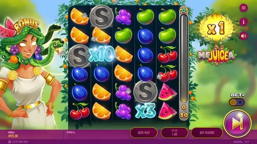 MeJUICEa slot screenshot 2