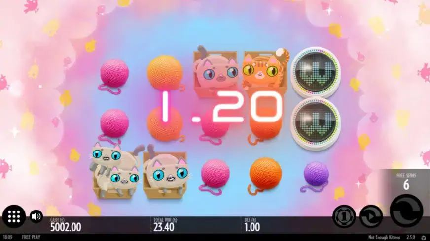 Not Enough Kittens slot screenshot 3