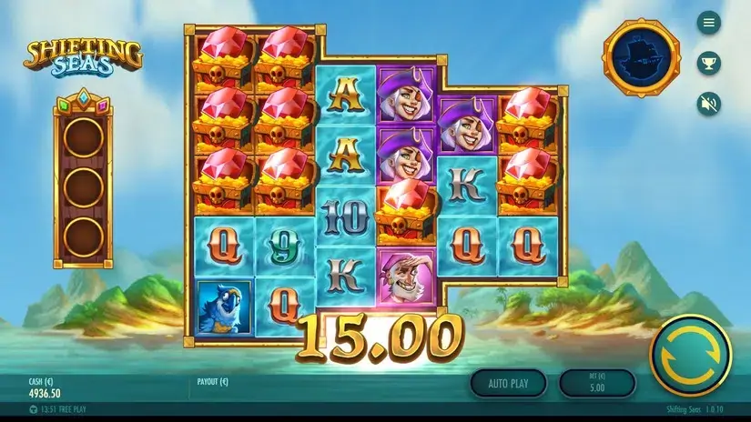 Shifting Seas slot screenshot 3